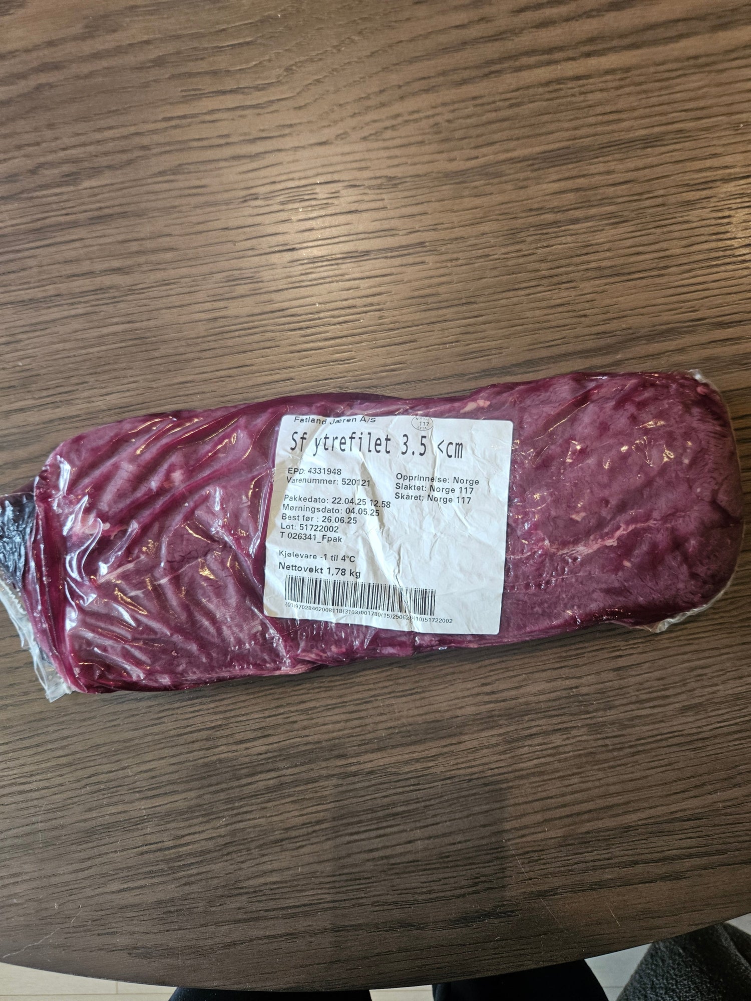 Ytrefilet (Utsolgt)