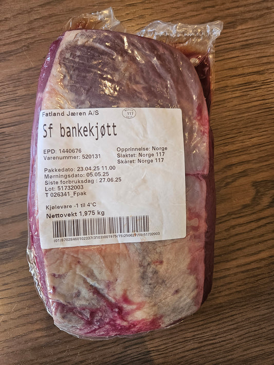 Bankekjøtt (1,975kg)